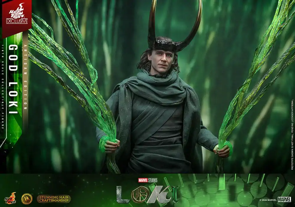Loki DX Figurka akcji 1/6 God Loki Artisan Edition Hot Toys Exclusive 31 cm zdjęcie produktu