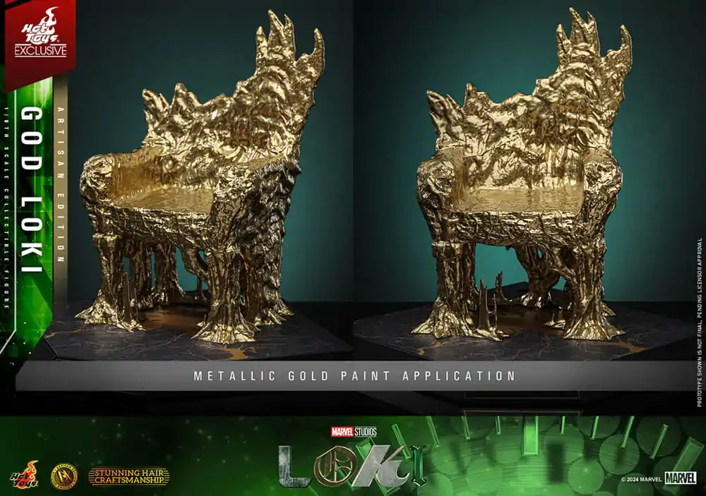 Loki DX Figurka akcji 1/6 God Loki Artisan Edition Hot Toys Exclusive 31 cm zdjęcie produktu