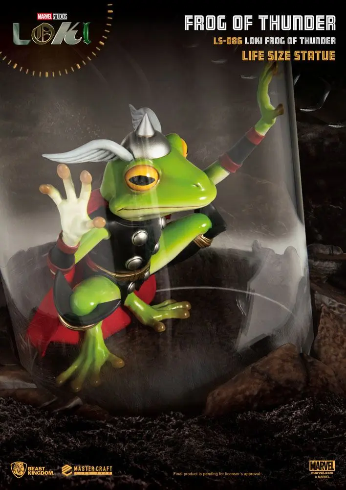 Loki Life-Size Statua Frog of Thunder 26 cm zdjęcie produktu