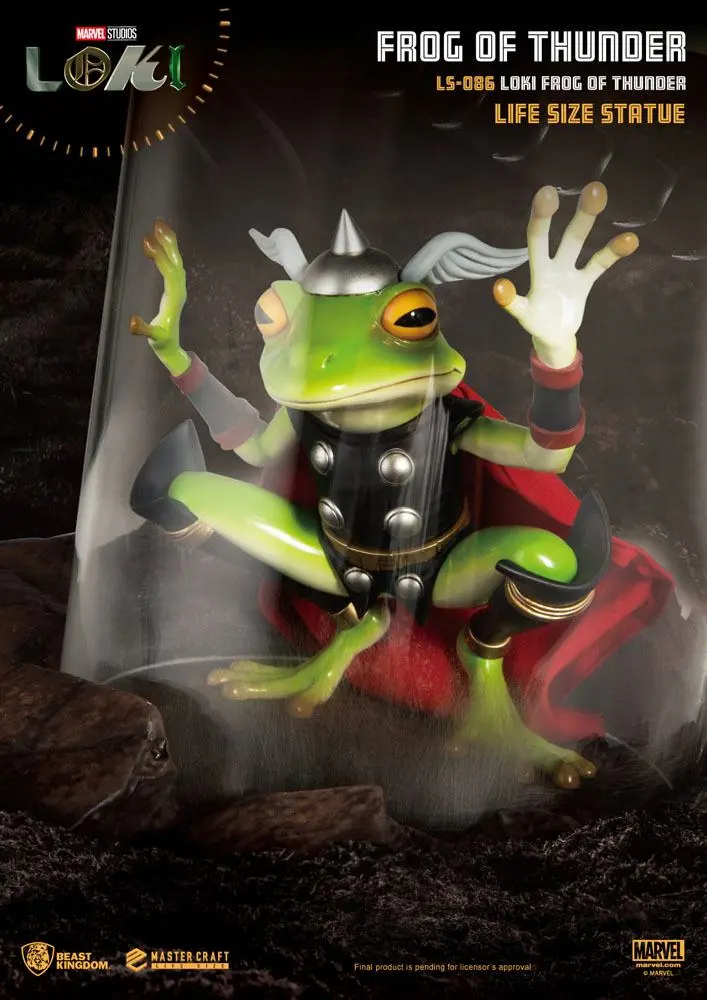 Loki Life-Size Statua Frog of Thunder 26 cm zdjęcie produktu