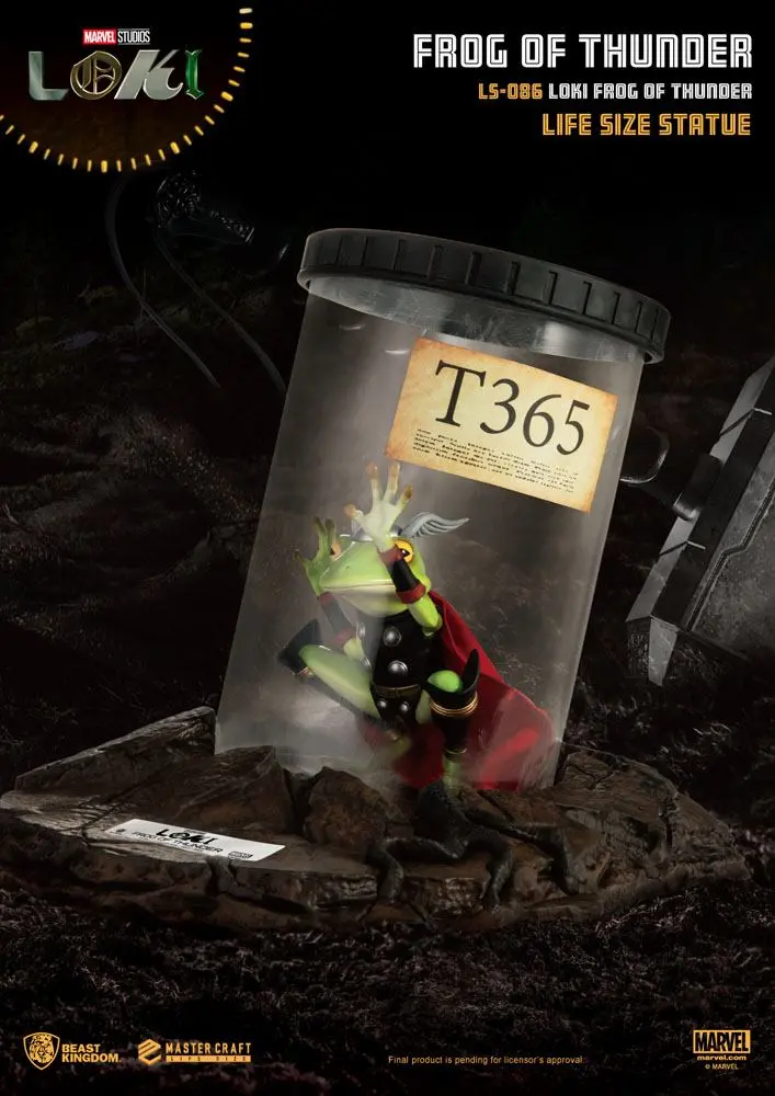 Loki Life-Size Statua Frog of Thunder 26 cm zdjęcie produktu