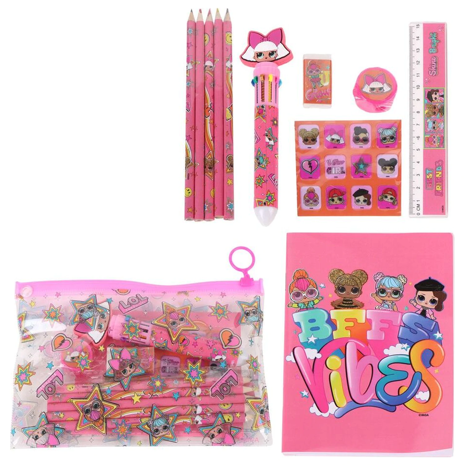 LOL Surprise zestaw artykułów papierniczych zdjęcie produktu