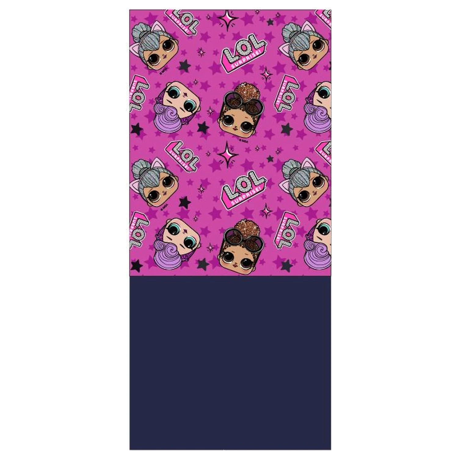 LOL Surprise Purple Star szalik, komin dla dzieci zdjęcie produktu