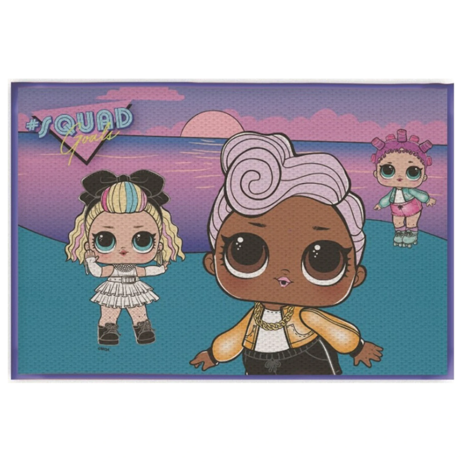 Lol Surprise Squad Wycieraczka, Mat Łazienkowy 40x60 cm zdjęcie produktu