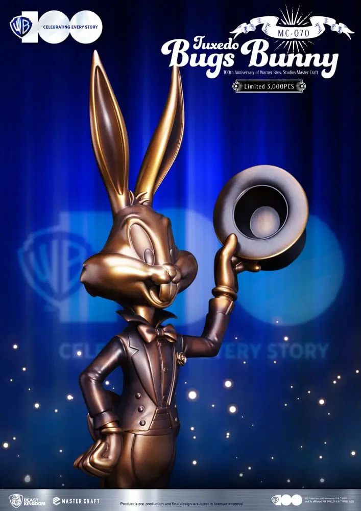 Looney Tunes 100. rocznica Warner Bros. Studios Master Craft Statue Bugs Bunny 46 cm zdjęcie produktu