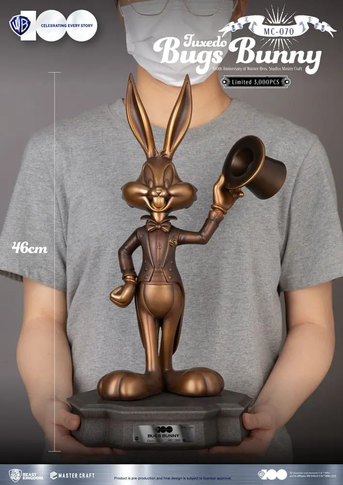 Looney Tunes 100. rocznica Warner Bros. Studios Master Craft Statue Bugs Bunny 46 cm zdjęcie produktu