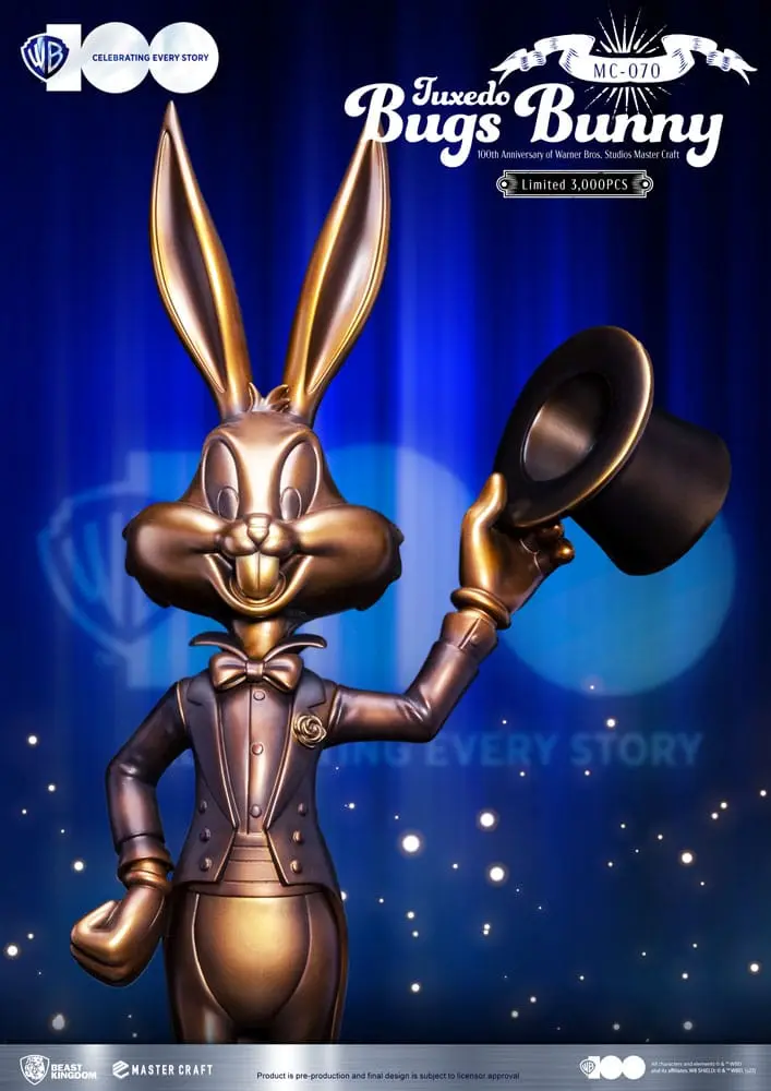 Looney Tunes 100. rocznica Warner Bros. Studios Master Craft Statue Bugs Bunny 46 cm zdjęcie produktu