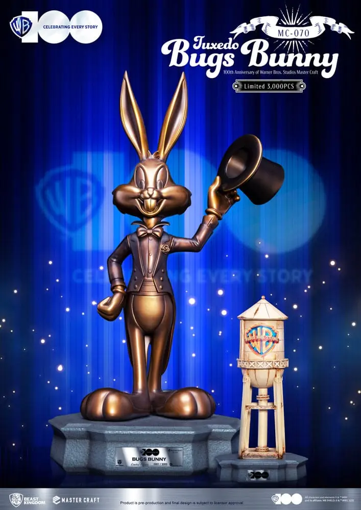 Looney Tunes 100. rocznica Warner Bros. Studios Master Craft Statue Bugs Bunny 46 cm zdjęcie produktu