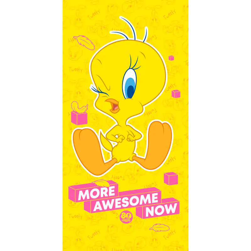 Looney Tunes Tweety ręcznik plażowy z mikrofibry zdjęcie produktu