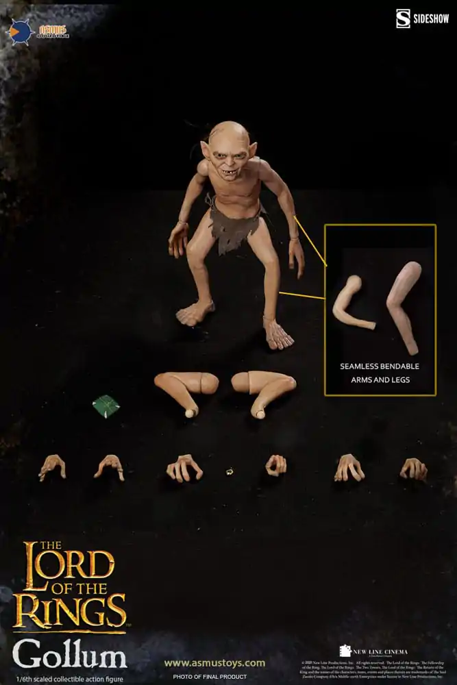 Lord of the Rings Figurka Akcji 1/6 Gollum 20 cm zdjęcie produktu