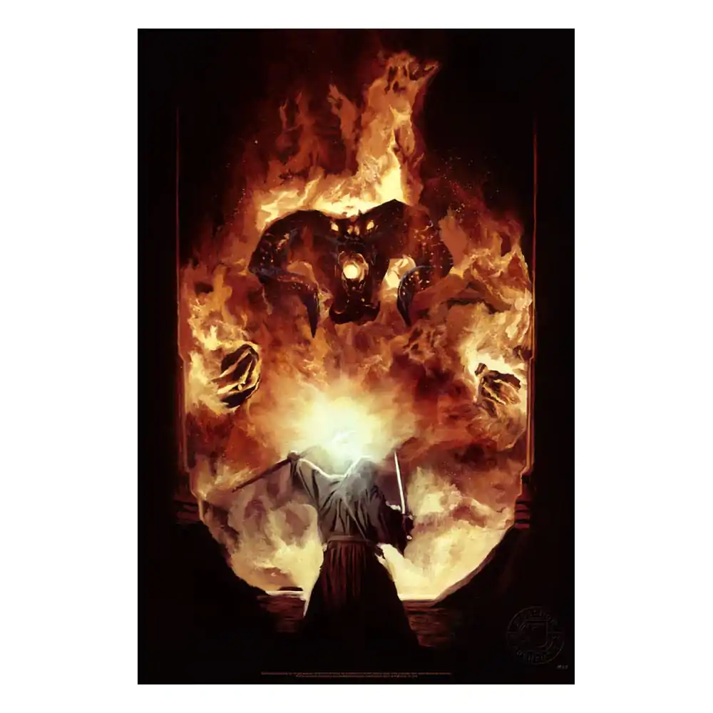 Lord of the Rings Art Print The Flame of Anor 46 x 61 cm - bez ramy zdjęcie produktu