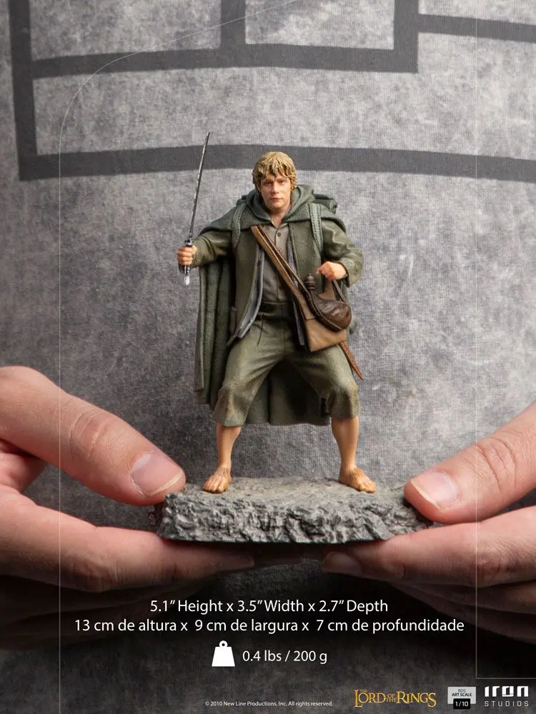 Lord Of The Rings BDS Art Scale Statua 1/10 Sam 13 cm zdjęcie produktu