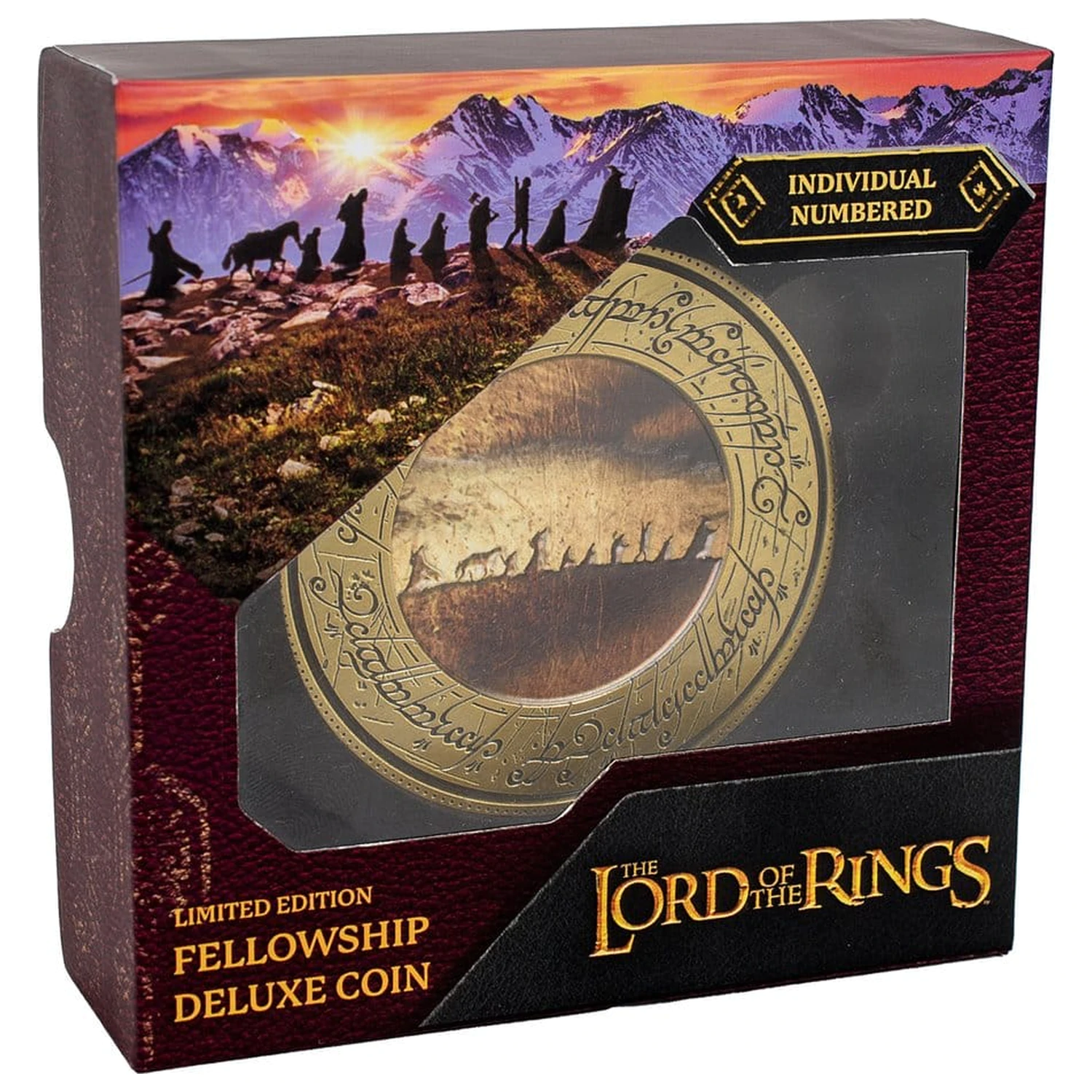 Moneta Lord of the Rings ze stojakiem Display The Fellowship zdjęcie produktu