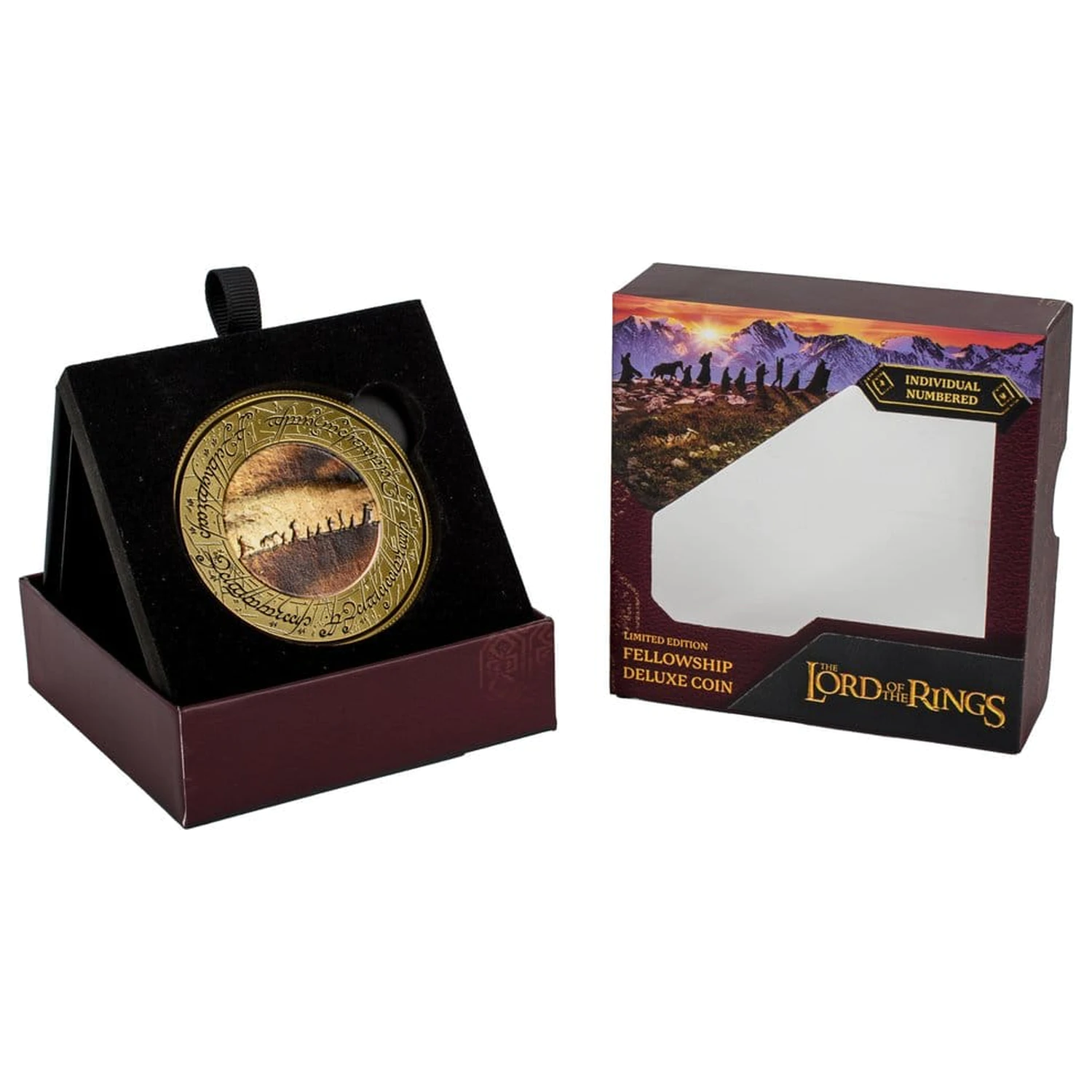 Moneta Lord of the Rings ze stojakiem Display The Fellowship zdjęcie produktu