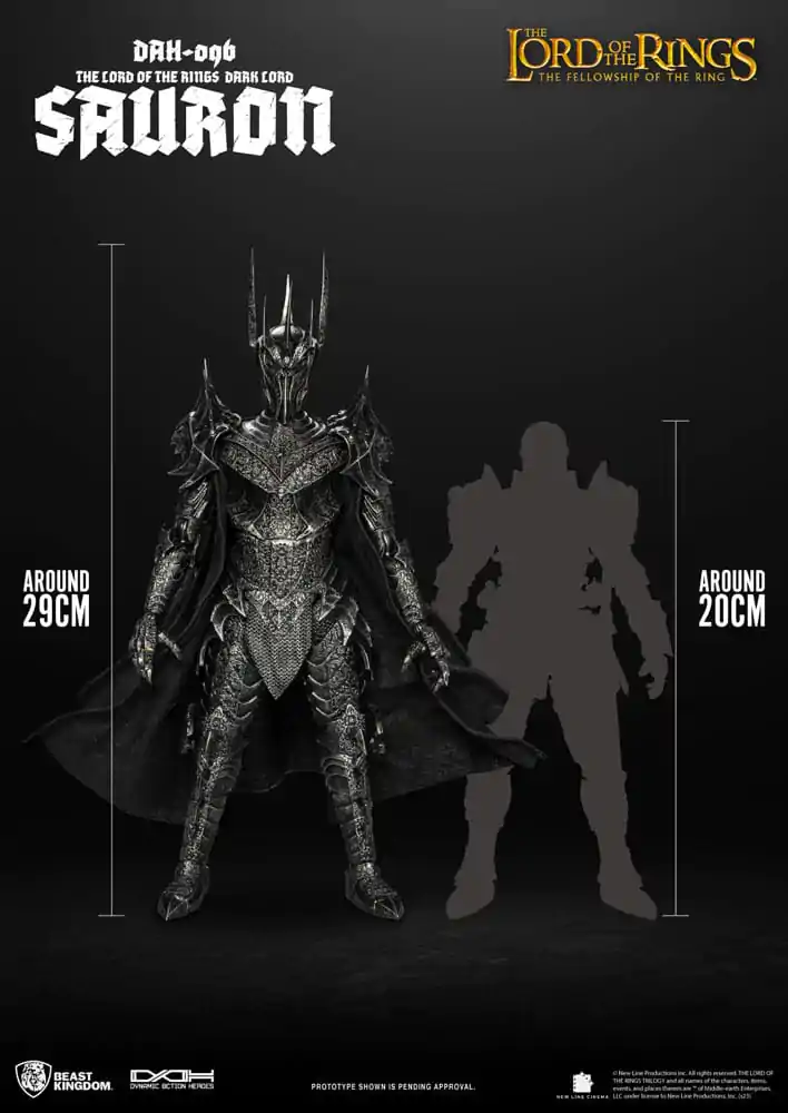 Lord of the Rings Dynamic 8ction Heroes Figurka Akcji 1/9 Sauron 29 cm zdjęcie produktu