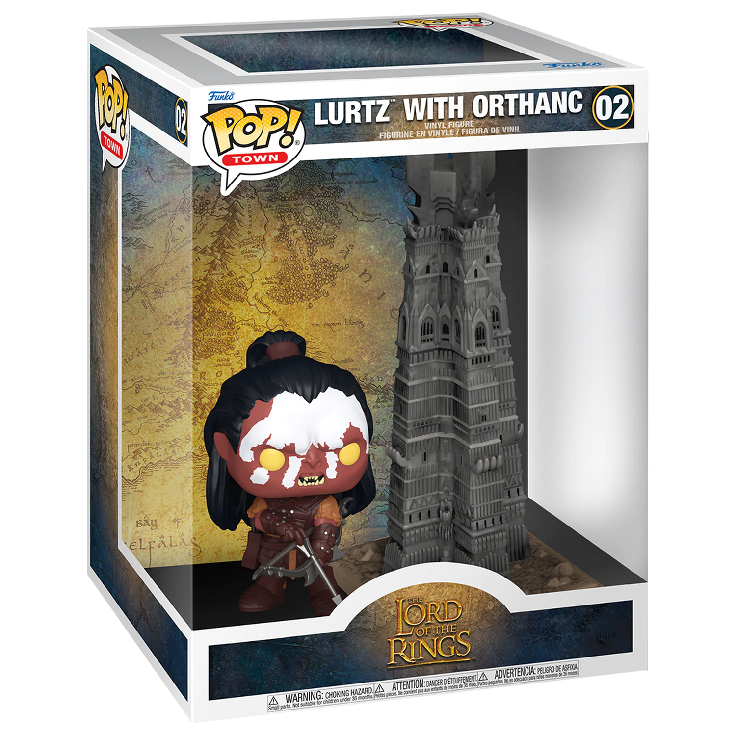 Lord of the Rings Funko POP! Town figurka winylowa Lurtz z wieżą zdjęcie produktu