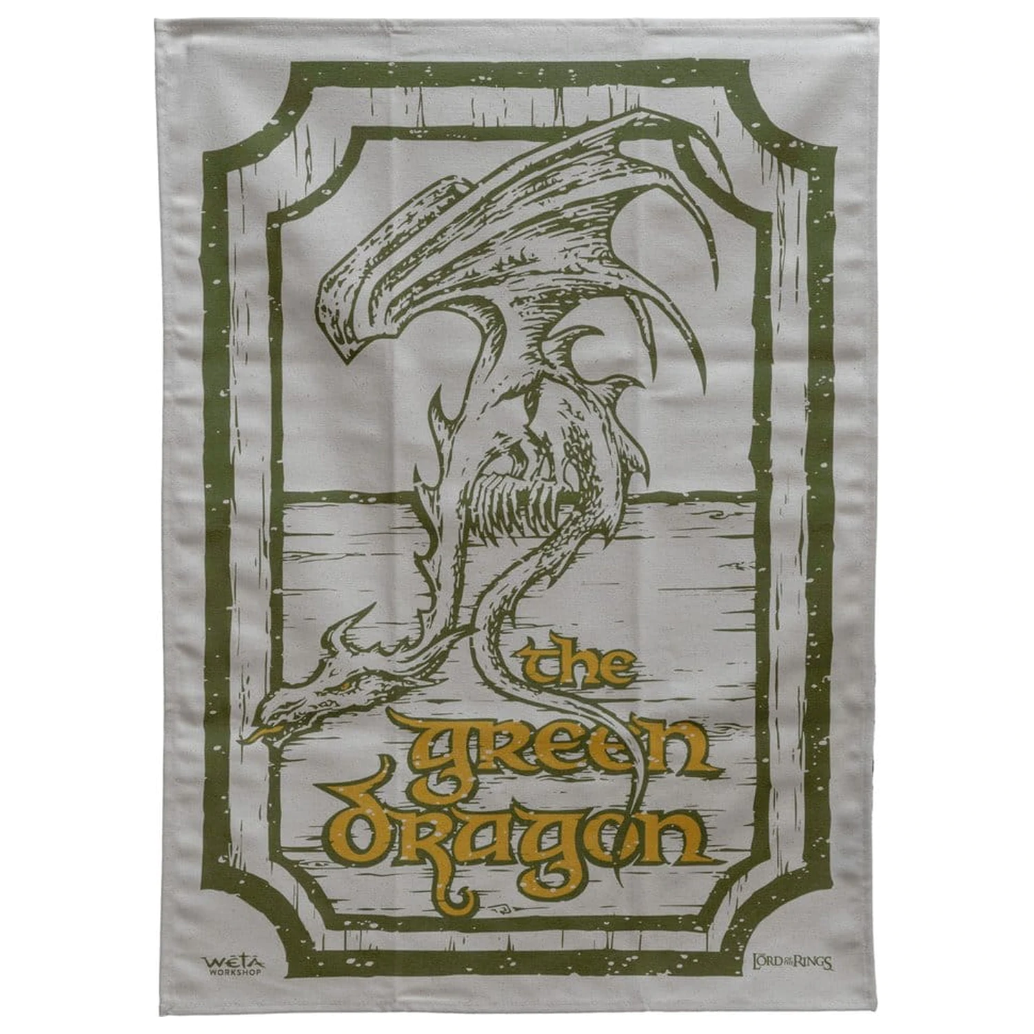 Lord of the Rings Zestaw 2 ściereczek Green Dragon & Prancing Pony 69 cm zdjęcie produktu