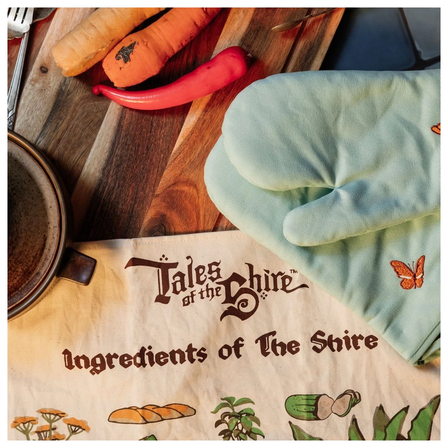 Lord of the Rings Ściereczka kuchenna Ingredients of The Shire (Tales of the Shire (2025)) 69 cm zdjęcie produktu