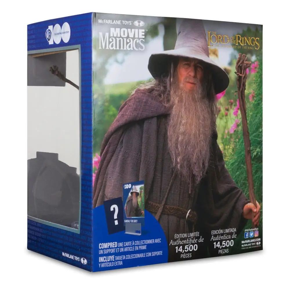 Lord of the Rings Movie Maniacs figurka akcji Gandalf 18 cm zdjęcie produktu