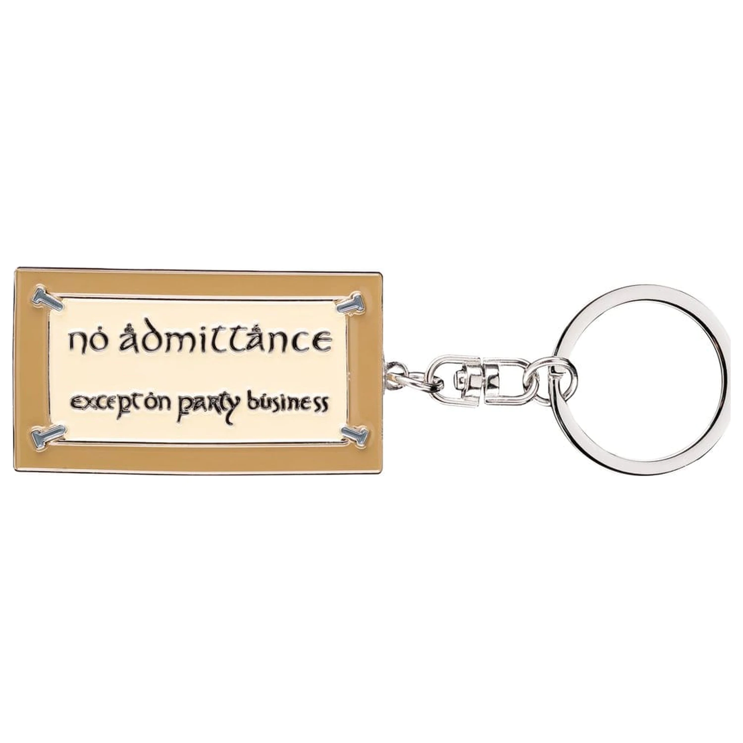 Lord of the Rings Brelok No Admittance Sign 6 cm zdjęcie produktu