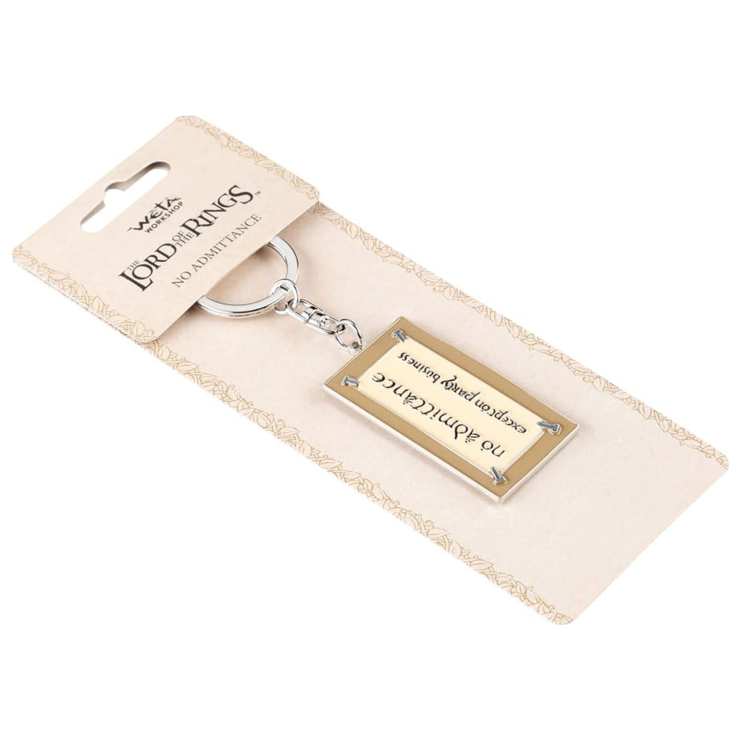 Lord of the Rings Brelok No Admittance Sign 6 cm zdjęcie produktu