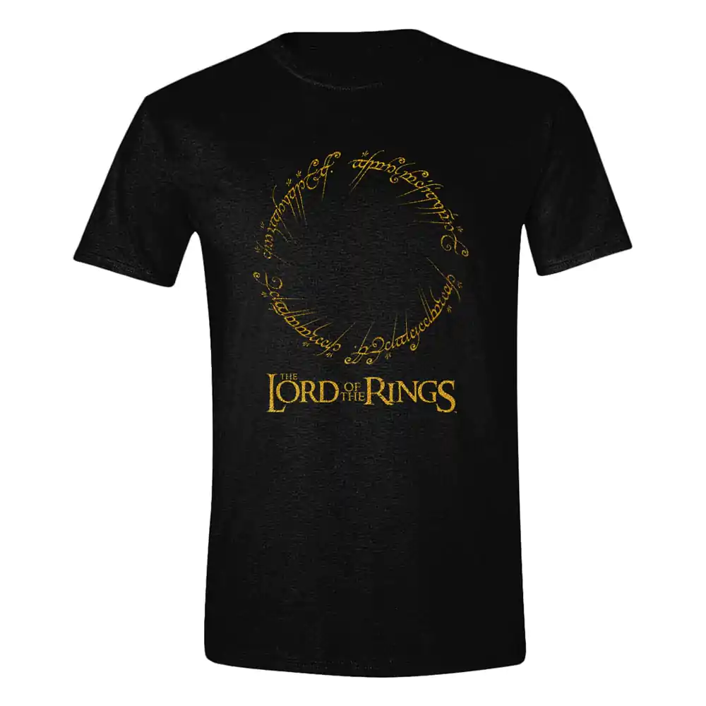 Lord of the Rings T-Shirt Logo Inscription - Koszulka z logo i napisem zdjęcie produktu
