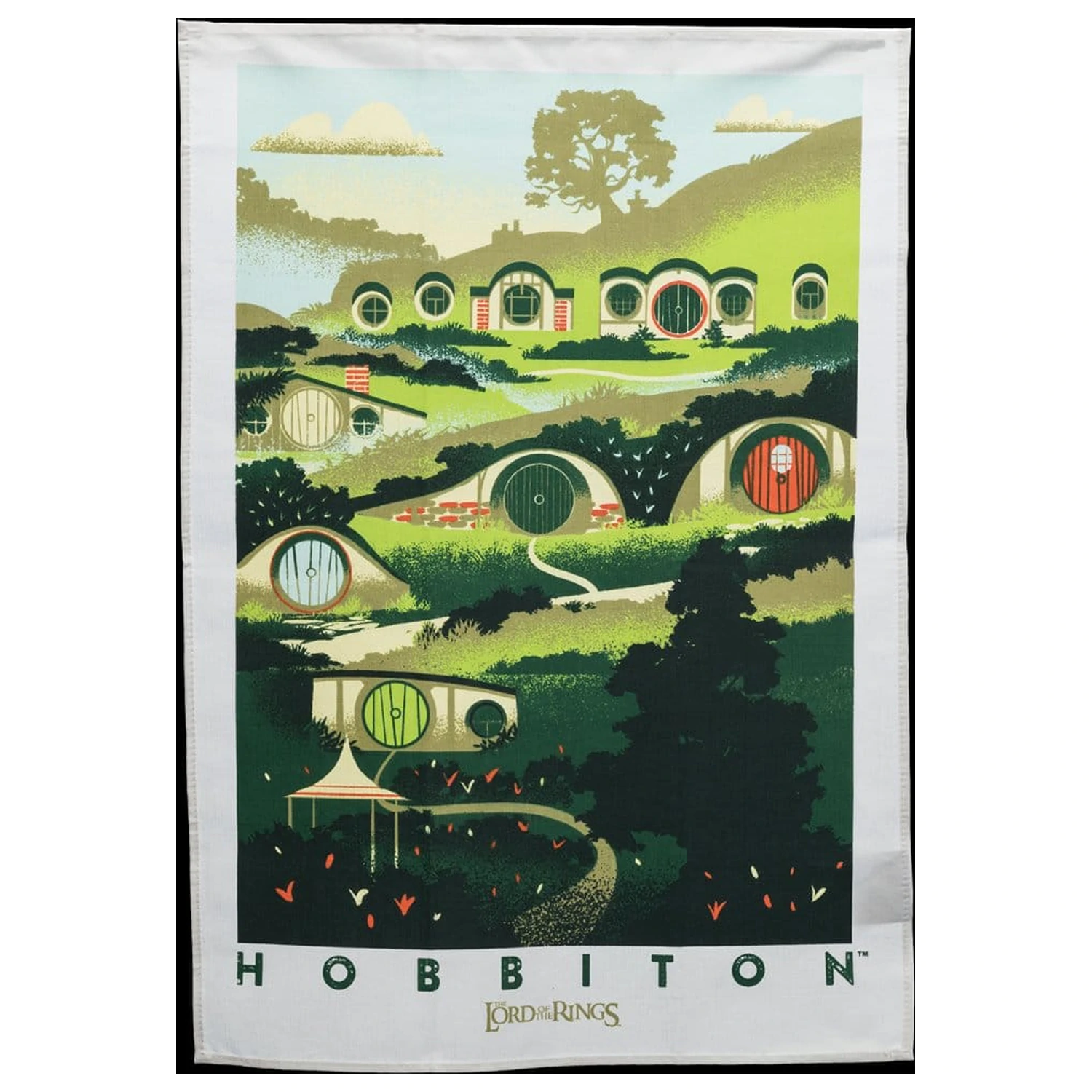 Lord of the Rings Zestaw 2 ściereczek Rivendell & Hobbiton 70 cm zdjęcie produktu