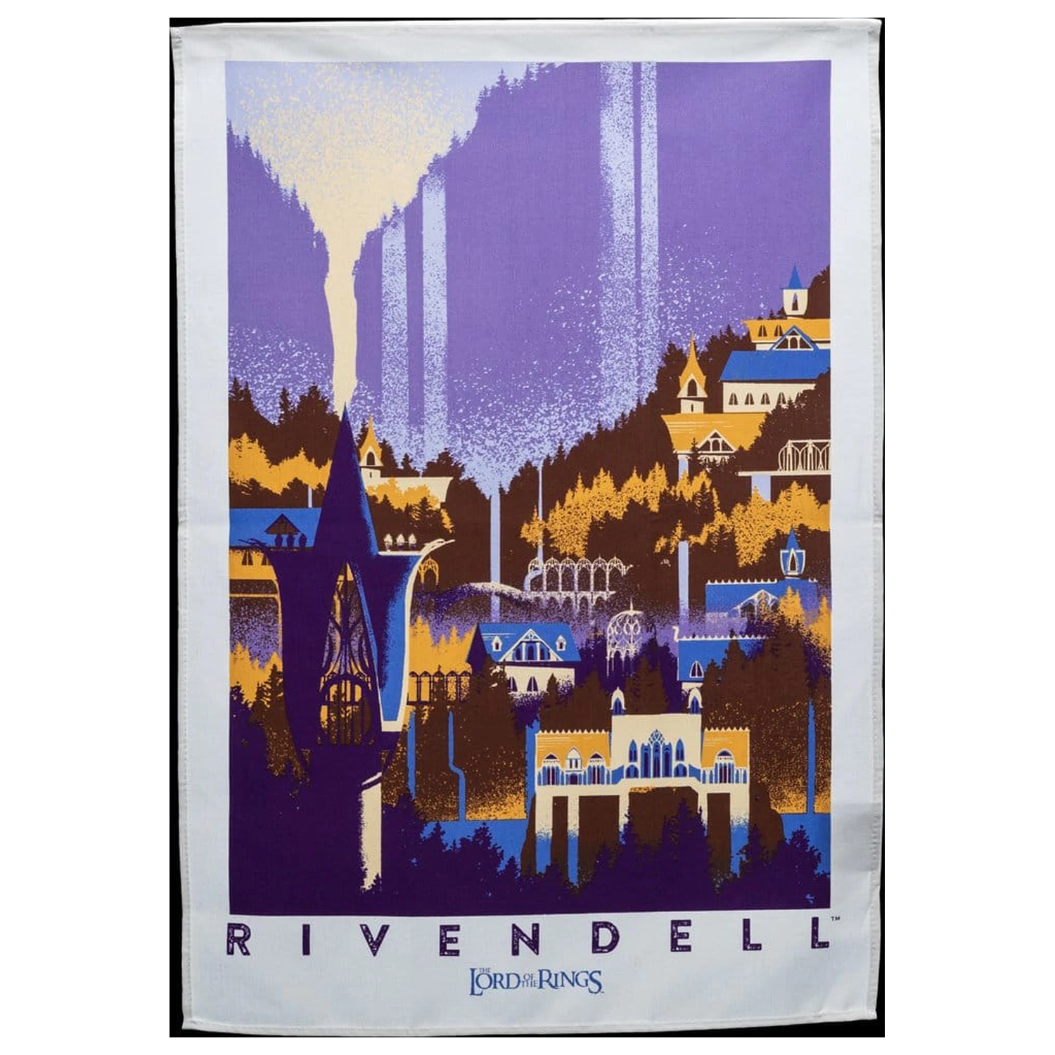 Lord of the Rings Zestaw 2 ściereczek Rivendell & Hobbiton 70 cm zdjęcie produktu