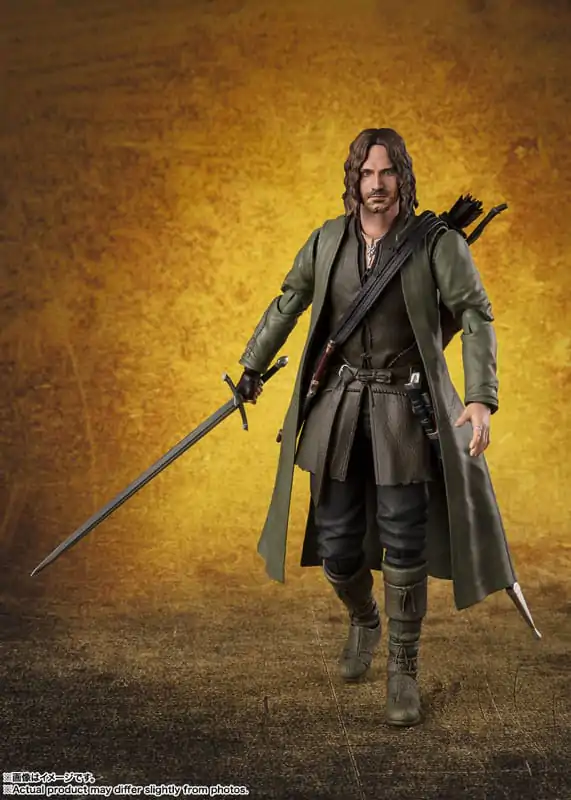 Lord of the Rings S.H. Figuarts Figurka Akcji Aragorn 16 cm zdjęcie produktu