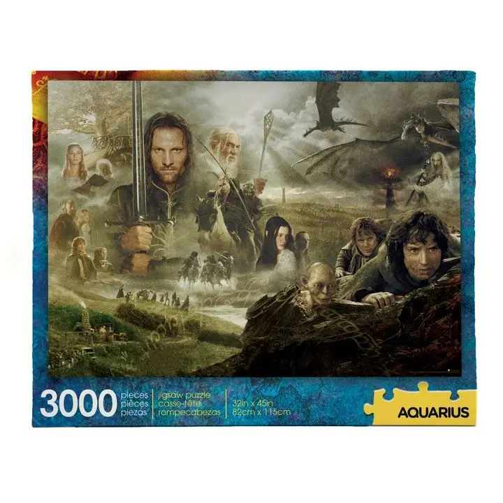 Puzzle Saga Władca Pierścieni (3000 elementów) zdjęcie produktu
