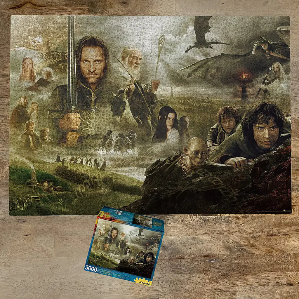 Puzzle Saga Władca Pierścieni (3000 elementów) zdjęcie produktu