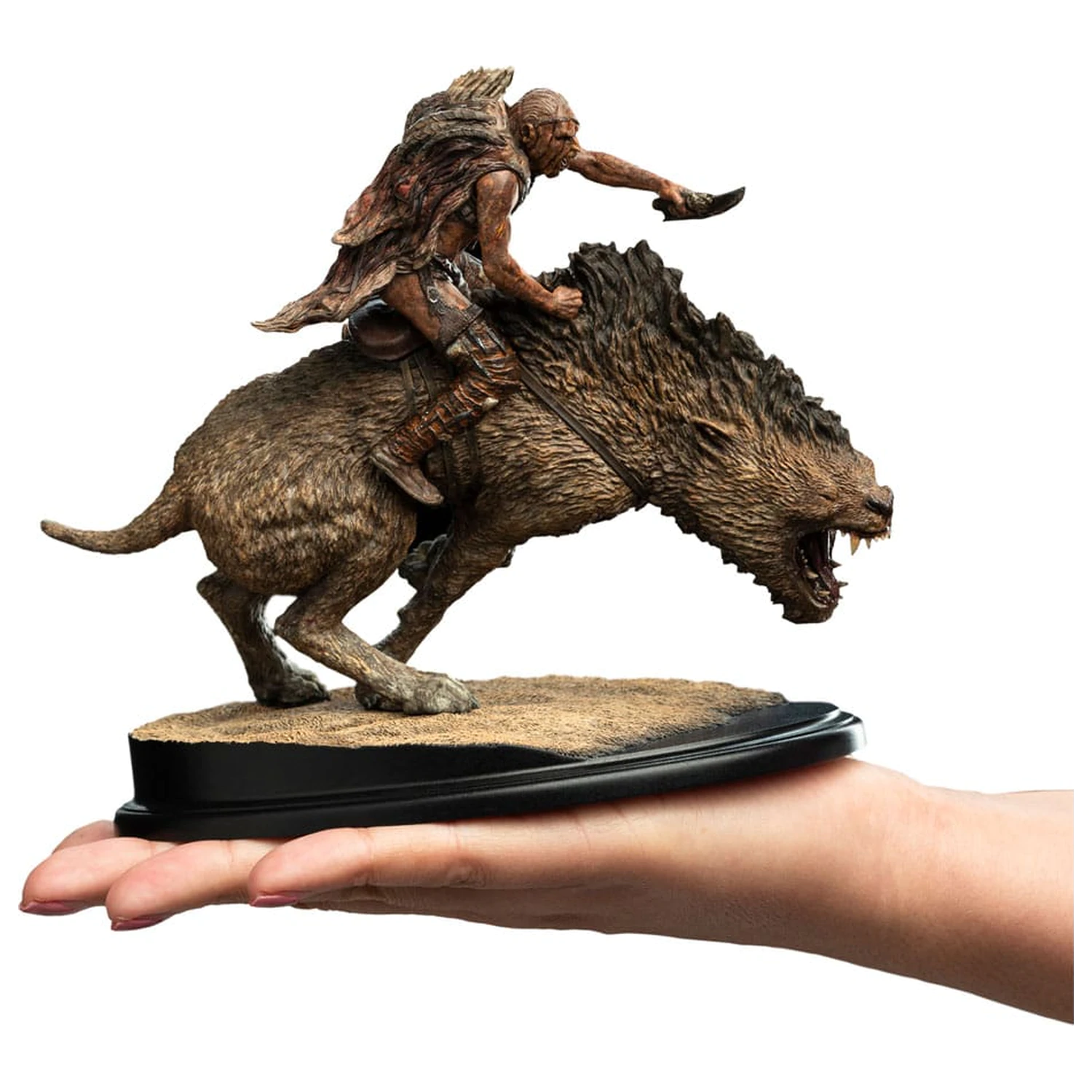 Lord of the Rings Mini Statuetka Sharkû na Wargu 18 cm zdjęcie produktu