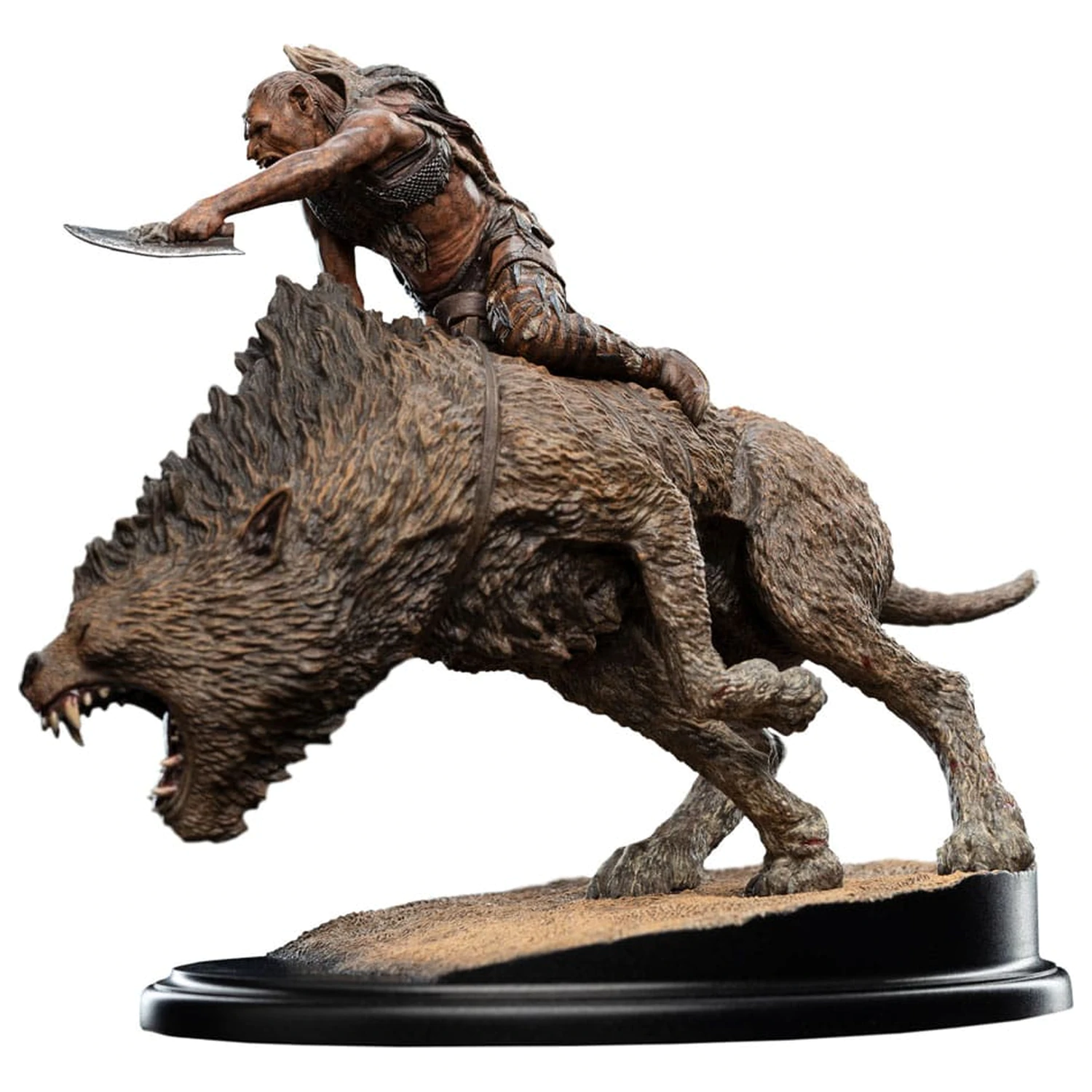 Lord of the Rings Mini Statuetka Sharkû na Wargu 18 cm zdjęcie produktu