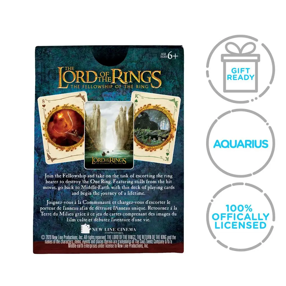 Lord of the Rings Playing Cards The Fellowship of the Ring karty do gry zdjęcie produktu