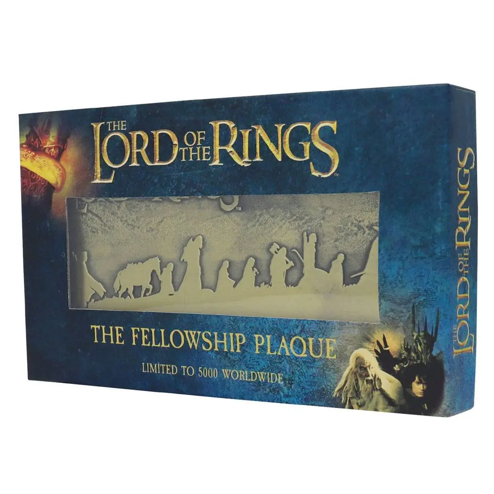 Lord of the Rings The Fellowship Plaque Edycja Limitowana zdjęcie produktu