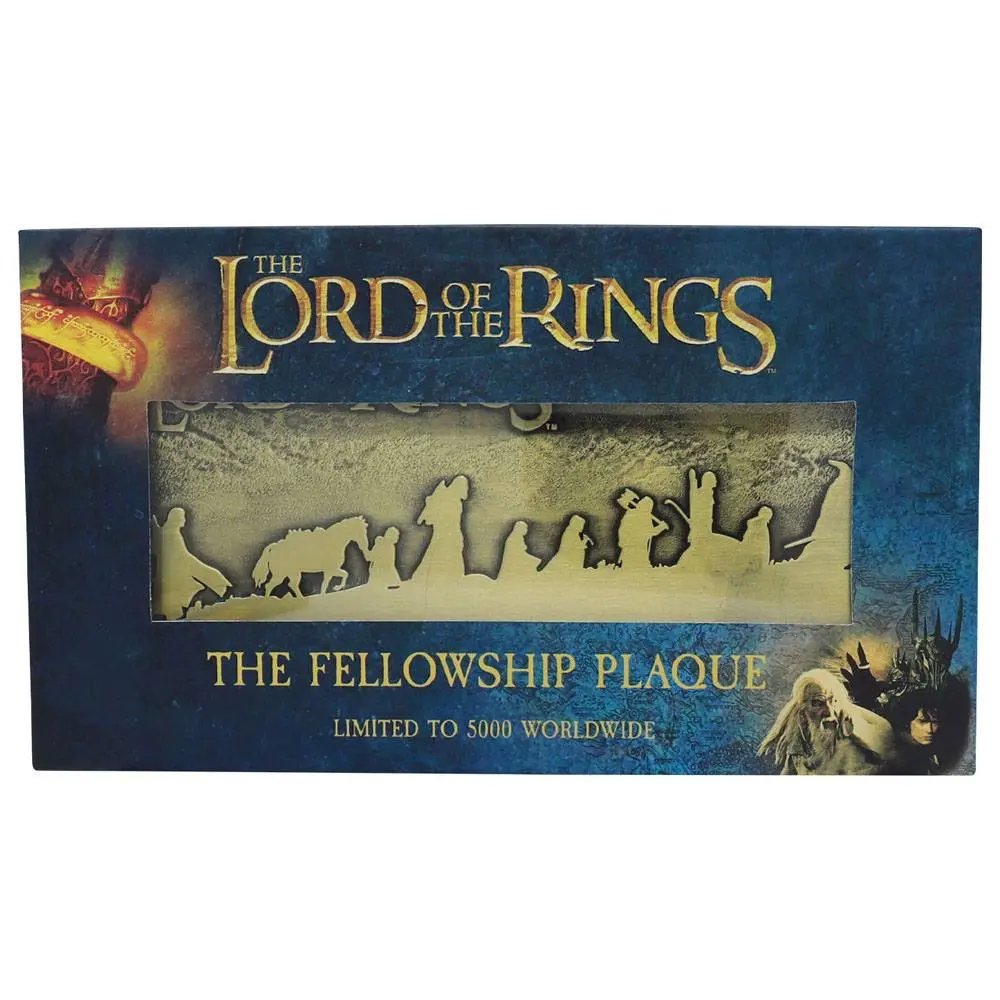 Lord of the Rings The Fellowship Plaque Edycja Limitowana zdjęcie produktu