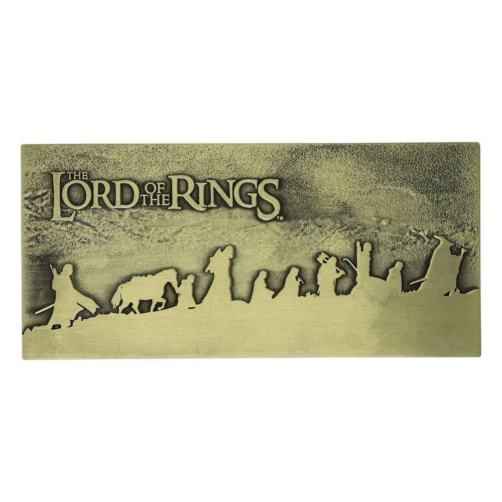 Lord of the Rings The Fellowship Plaque Edycja Limitowana zdjęcie produktu