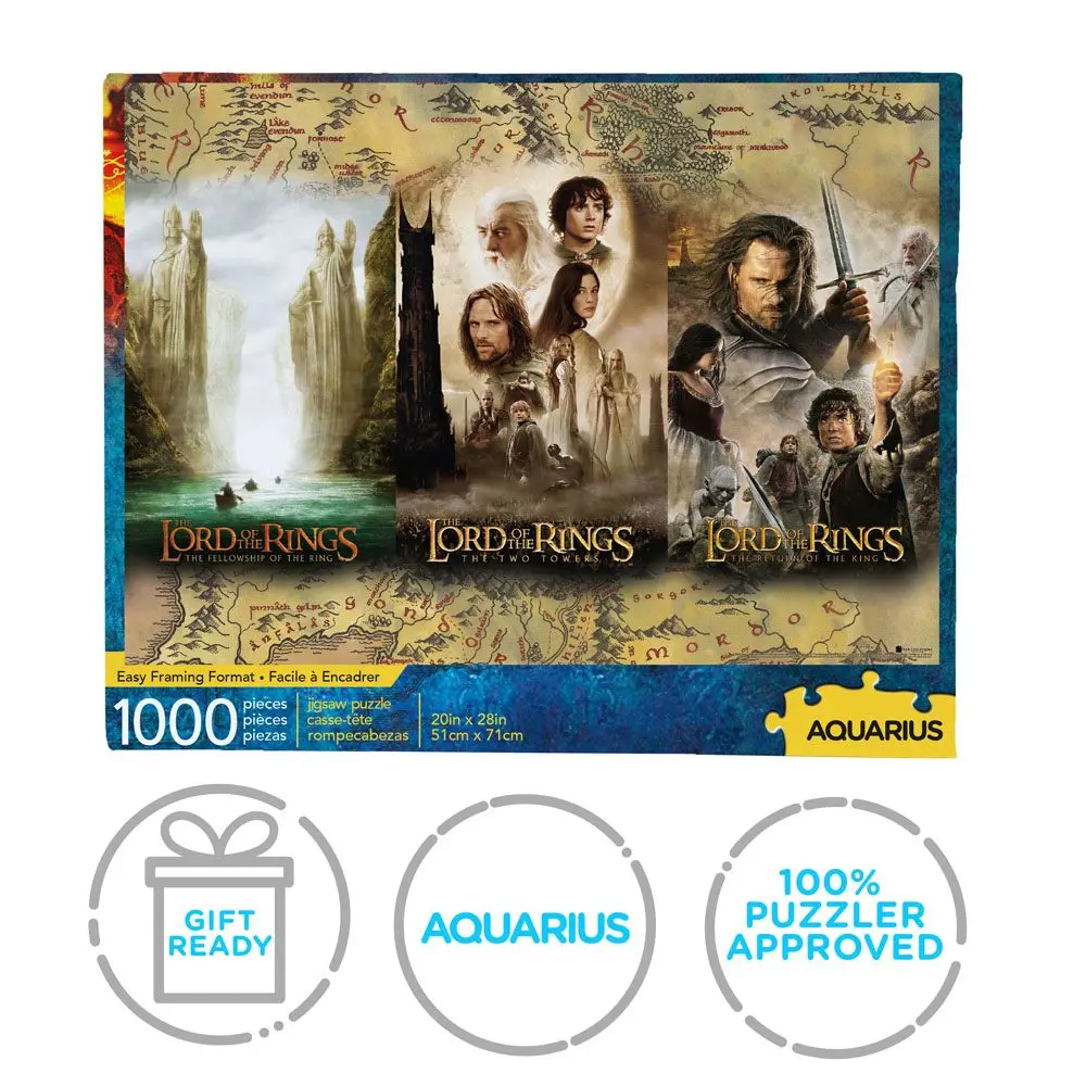 Lord of the Rings Puzzle Tryptyk (1000 elementów) zdjęcie produktu