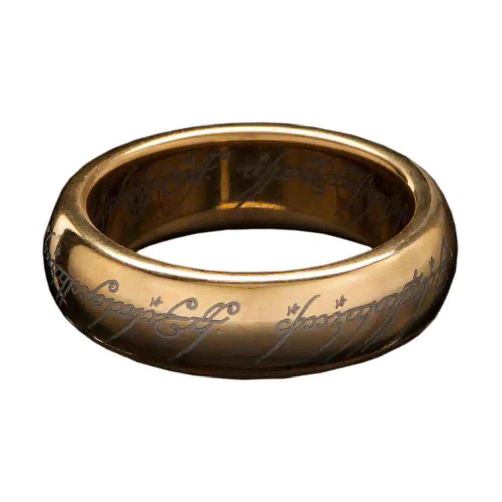 "Lord of the Rings" Pierścień z Wolframu The One Ring (pozłacany) zdjęcie produktu