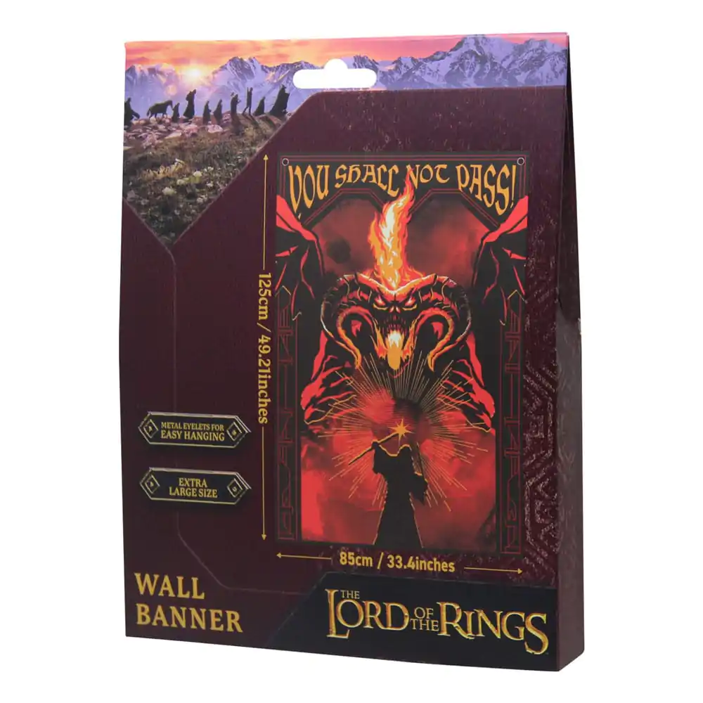 Lord of the Rings Baner na ścianę You shall not pass! 125 x 85 cm zdjęcie produktu