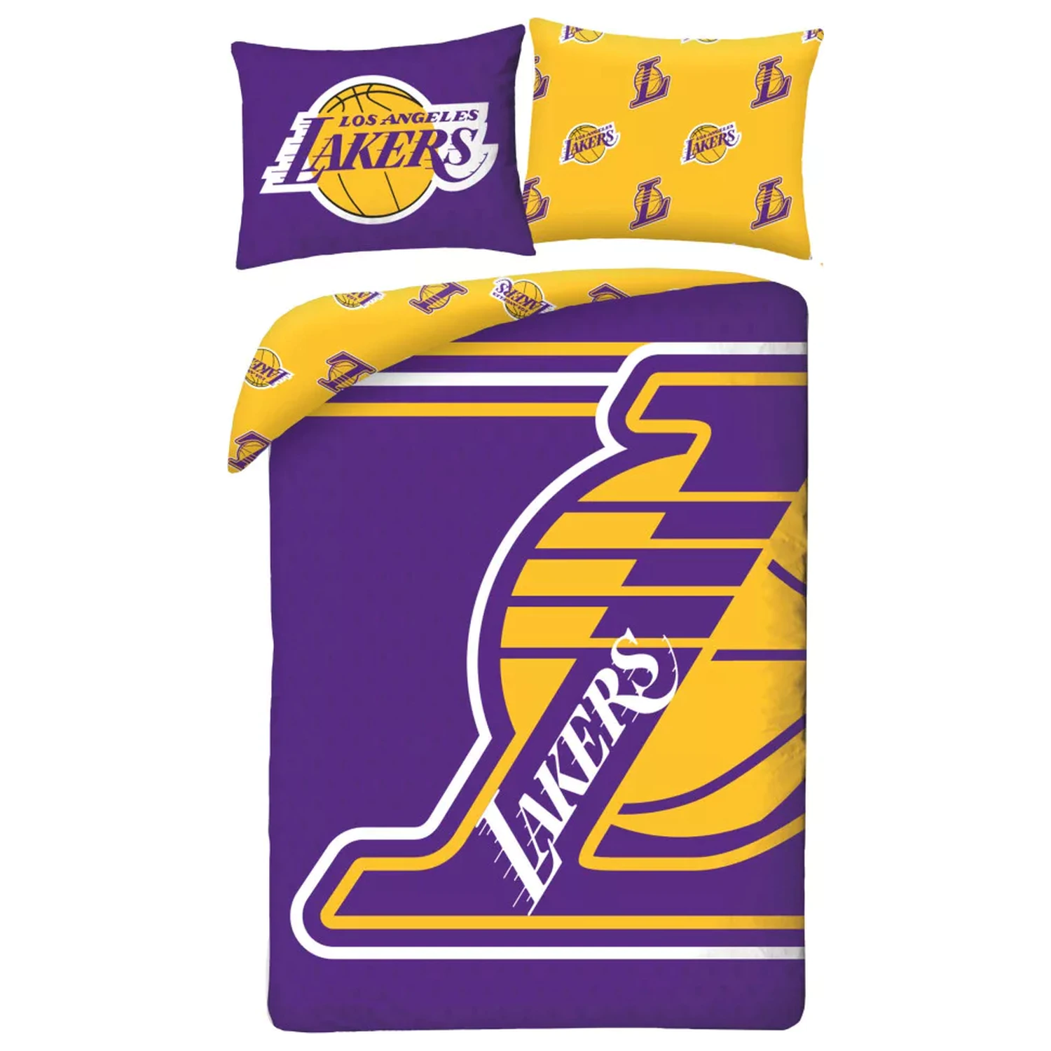 Poszwa na kołdrę z logo Los Angeles Lakers zdjęcie produktu