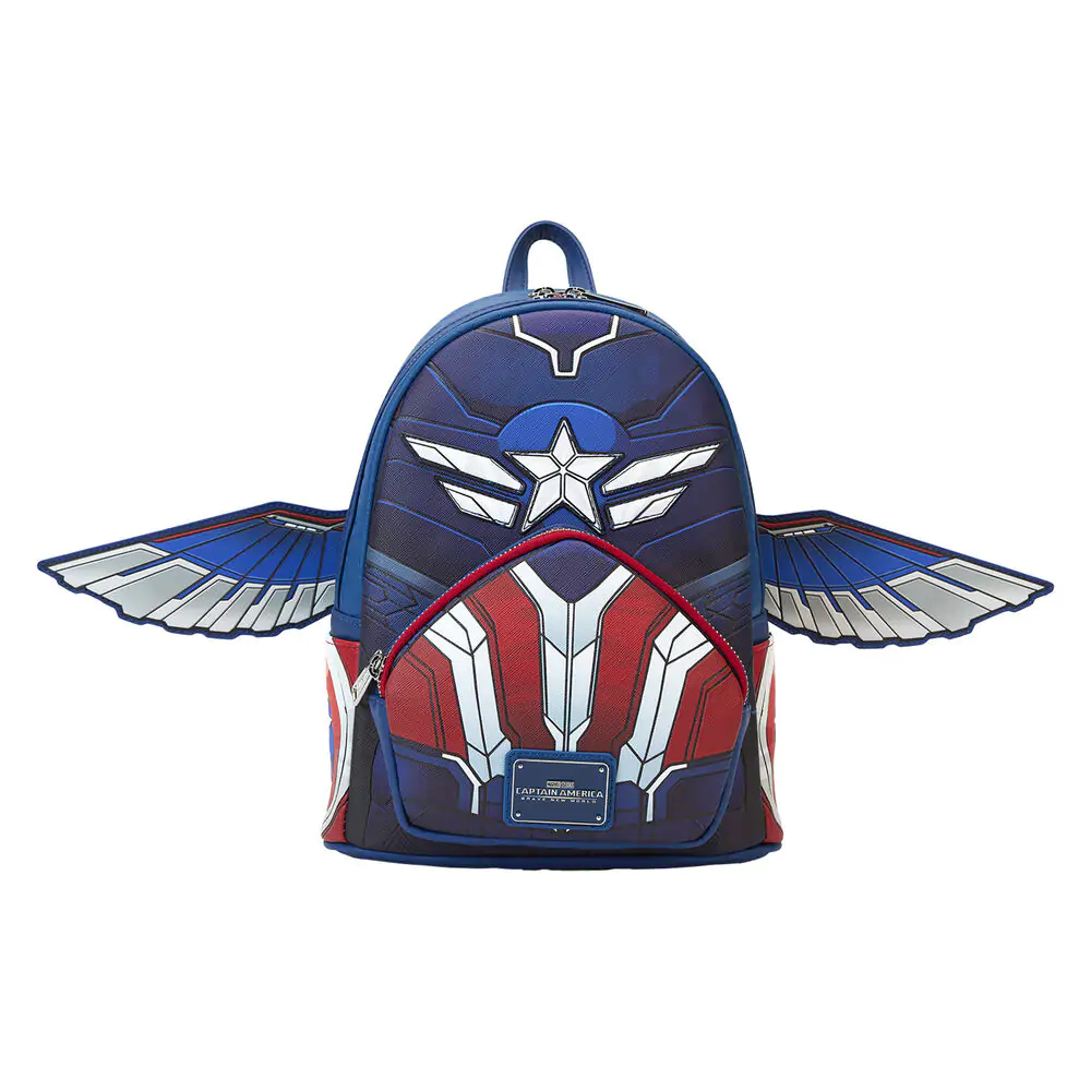 Plecak Loungefly Marvel Kapitan Ameryka Brave New World 26 cm zdjęcie produktu