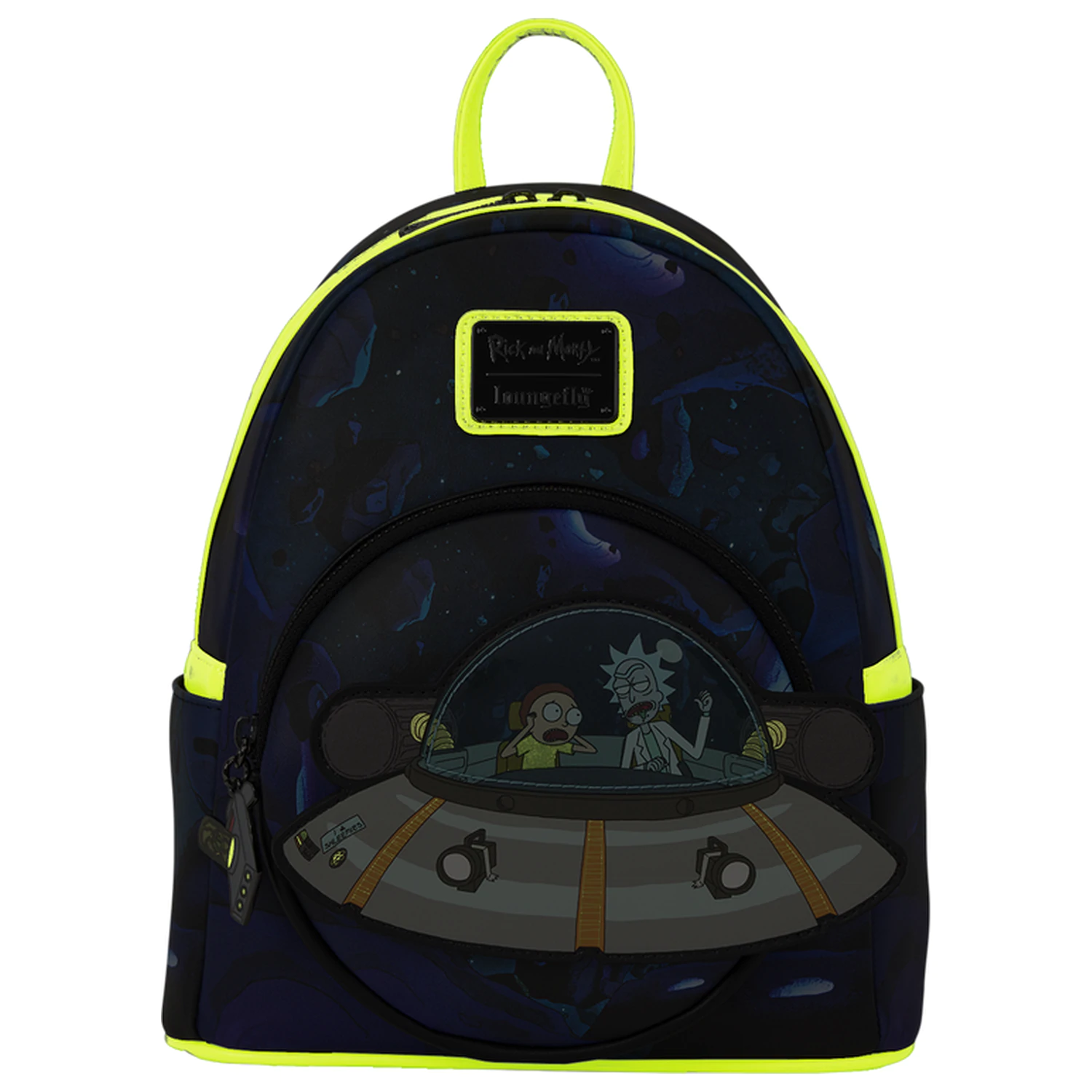 Loungefly Cartoon Network Rick and Morty Space Cruiser Loungefly plecak 26cm zdjęcie produktu