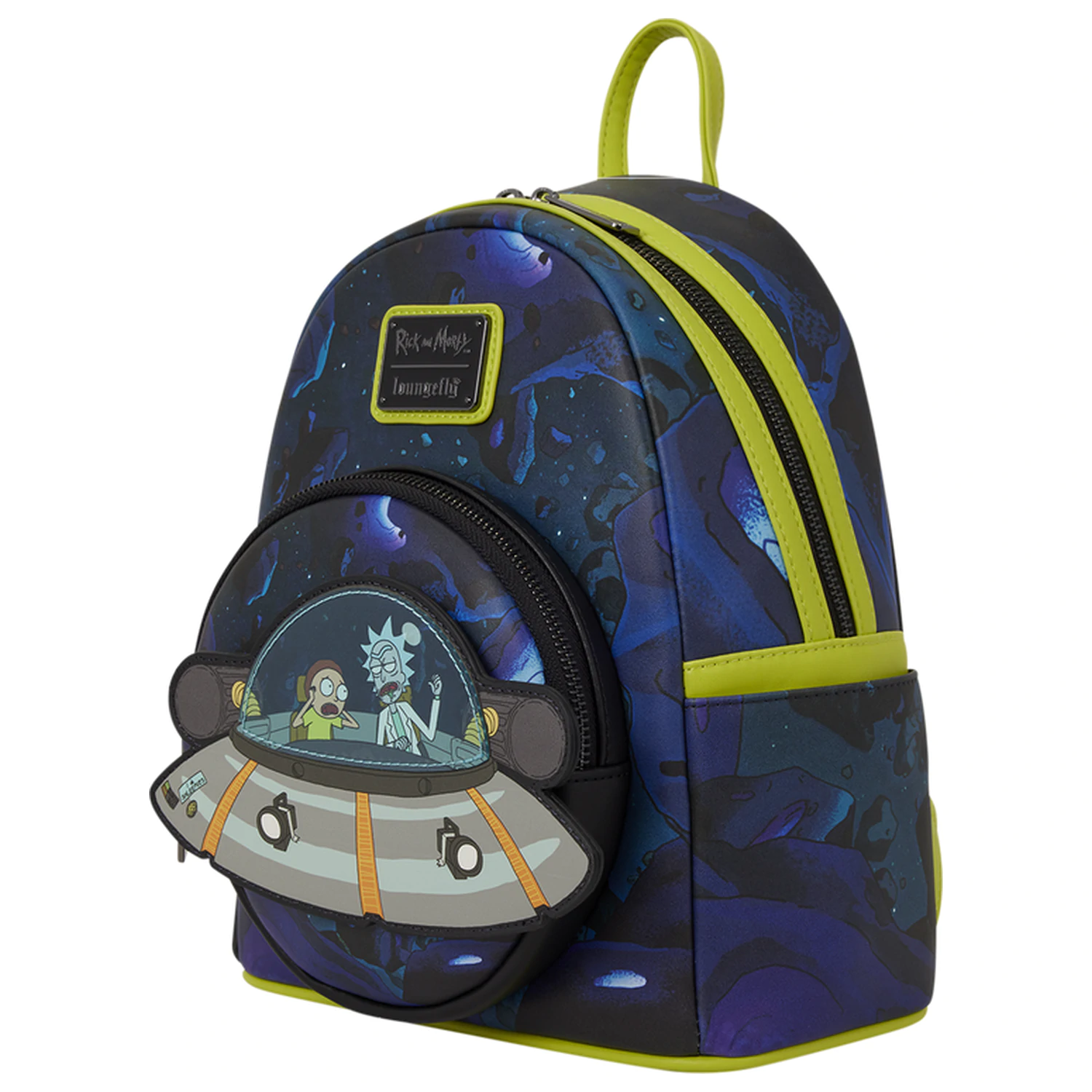 Loungefly Cartoon Network Rick and Morty Space Cruiser Loungefly plecak 26cm zdjęcie produktu