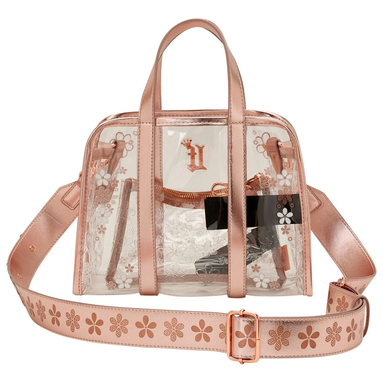 Loungefly Torebka na ramię Crossbody Bag Clear Floral zdjęcie produktu