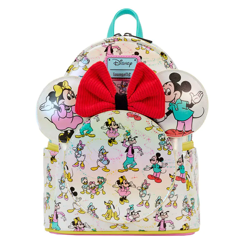 Loungefly Disney 100 Mickey & Friends Klasyczny plecak + opaska na uszy zdjęcie produktu