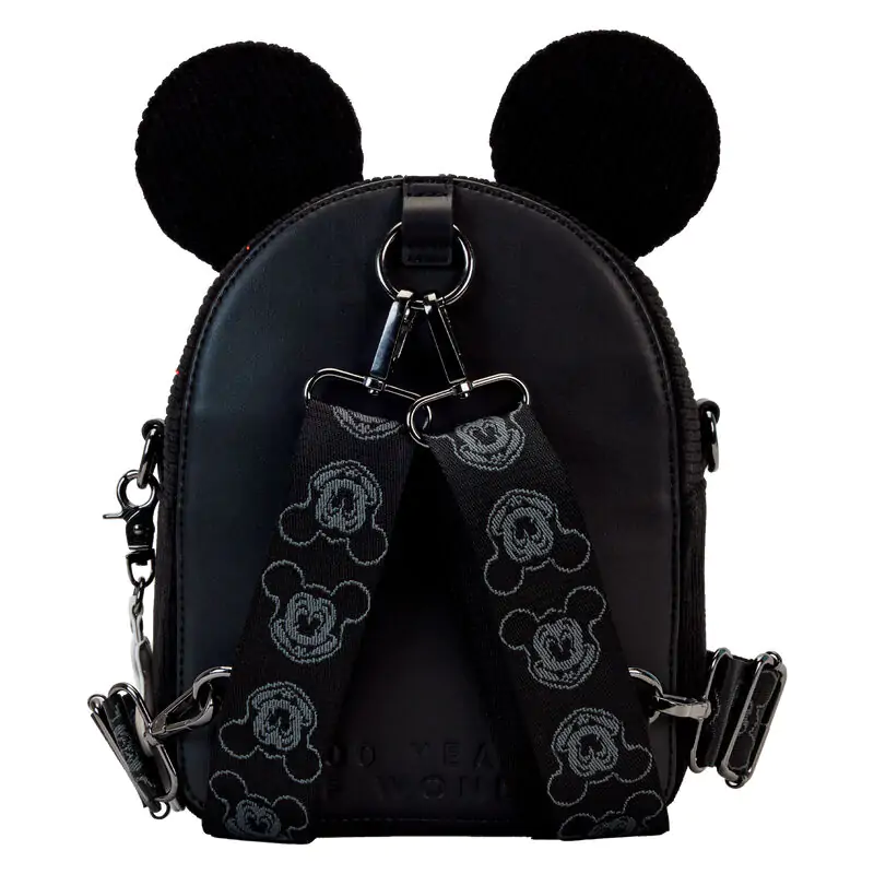 Loungefly Disney 100 Mickey Mouse Classic konwertowalny mini plecak i torba crossbody 20cm zdjęcie produktu