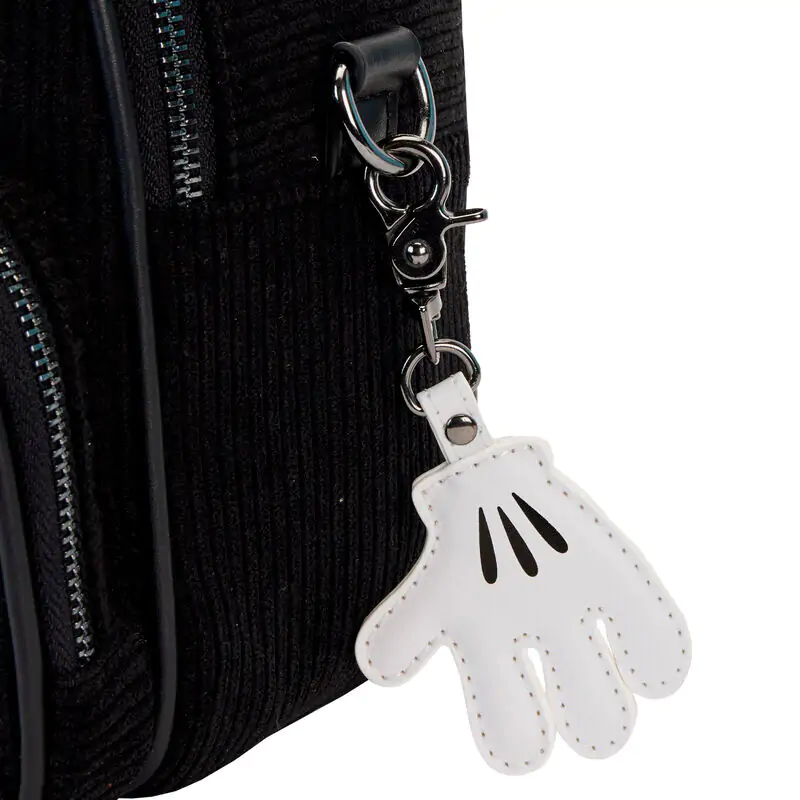 Loungefly Disney 100 Mickey Mouse Classic konwertowalny mini plecak i torba crossbody 20cm zdjęcie produktu