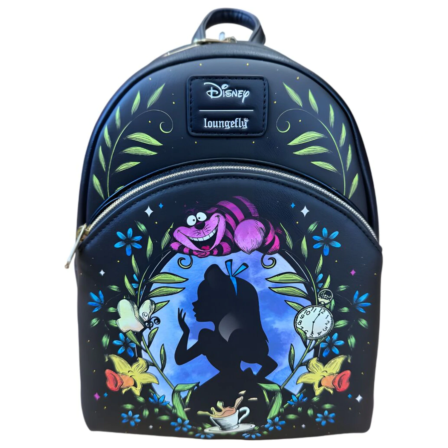 Loungefly Disney Alice In Wonderland Floral Glow Collection plecak 26cm zdjęcie produktu