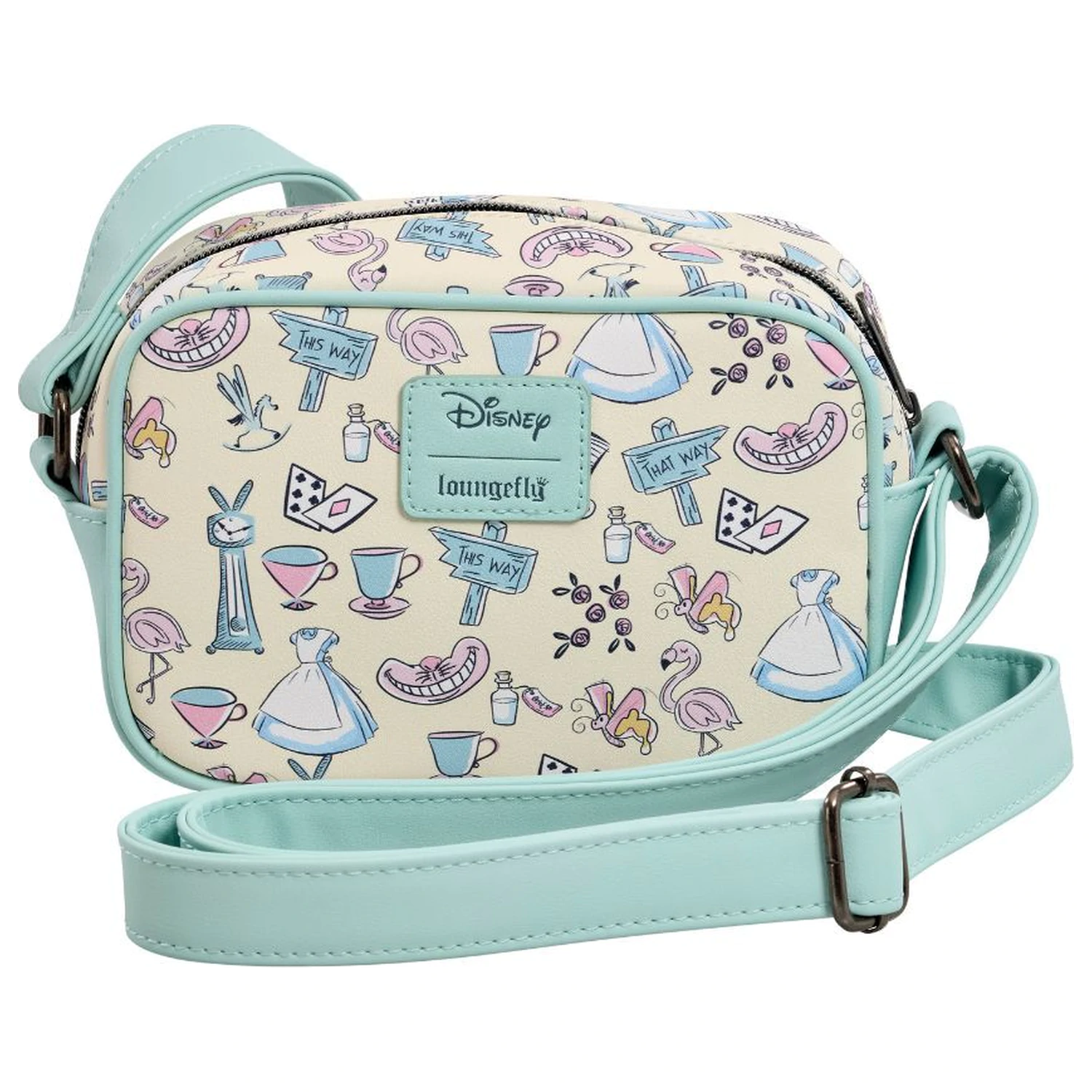 Loungefly Disney Alice In Wonderland Floral Scene torba na ramię zdjęcie produktu